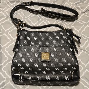 Dooney And Burke Black Crossbody Bag